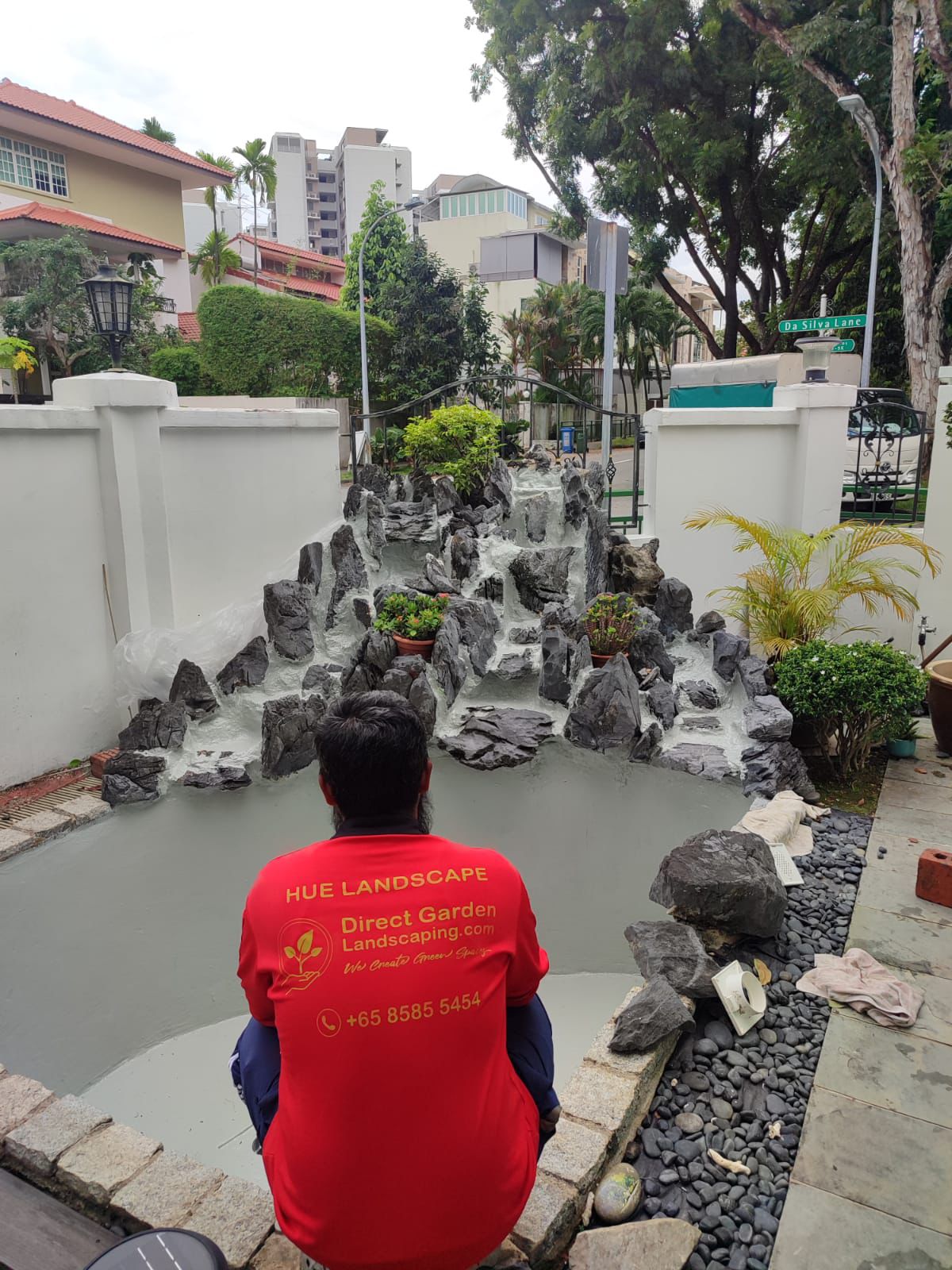 pond water proofing works